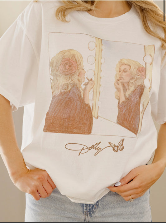 Dolly Parton Lipstick Graphic Tee