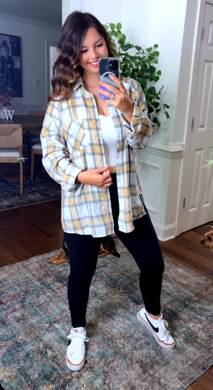 Darling Plaid Flannel (4 Colors)