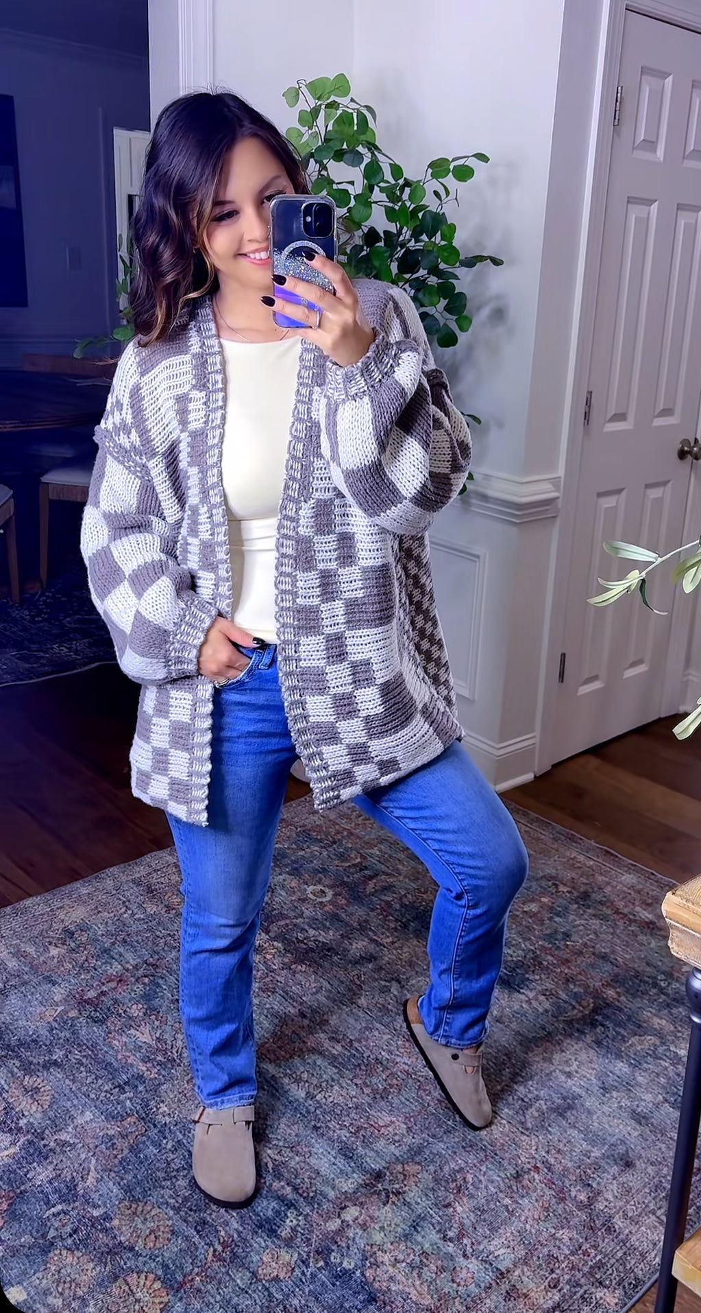 Checkered Fall Days Ahead (2 Colors)