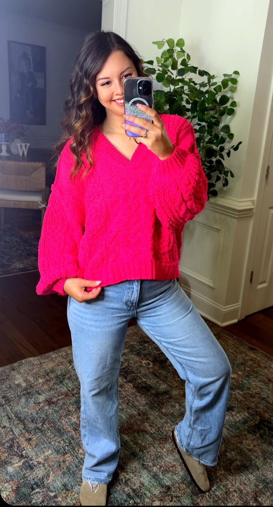 Pretty in POL Sweater