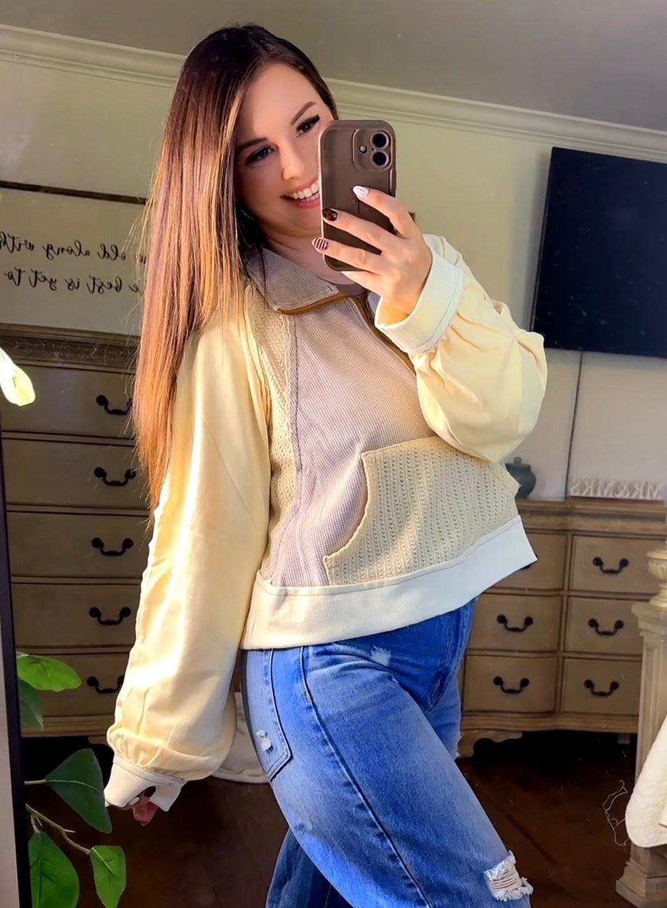 Golden Hour Quarter Zip- POL