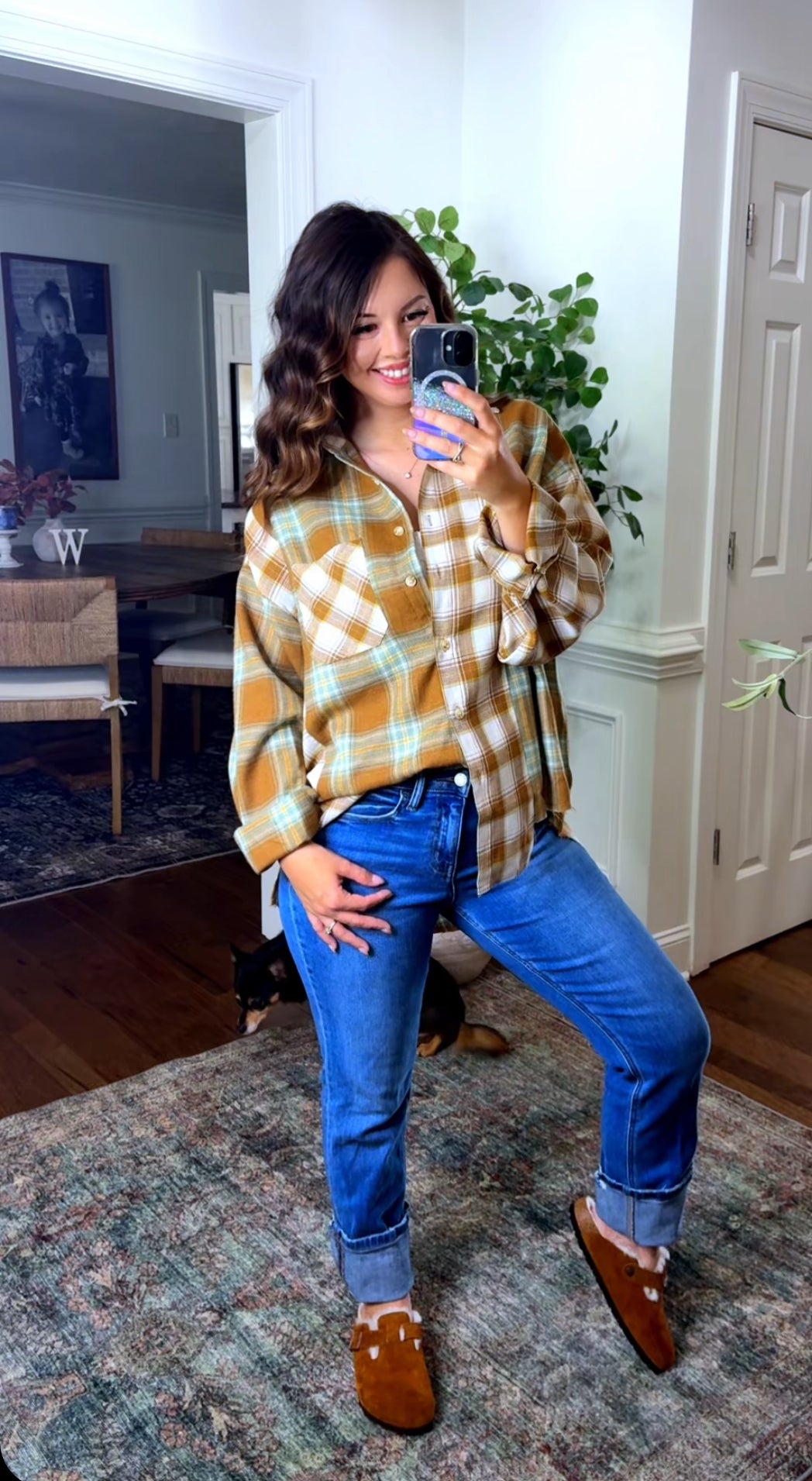 Darling Plaid Flannel (4 Colors)