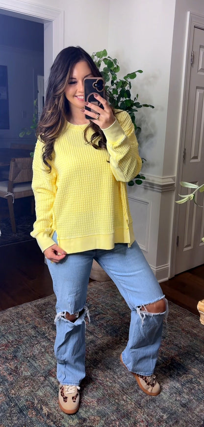 Autumn Ribbed Top (4 Colors)