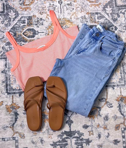 Wishlist STRIPED TANK TOP (2 colors)