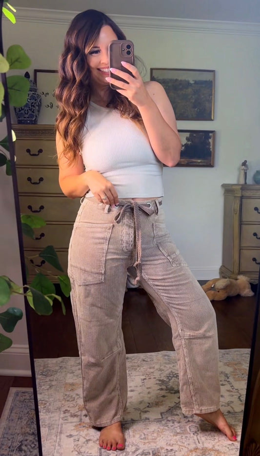 Aaron + Amber Vintage Muse Corduroy Pants
