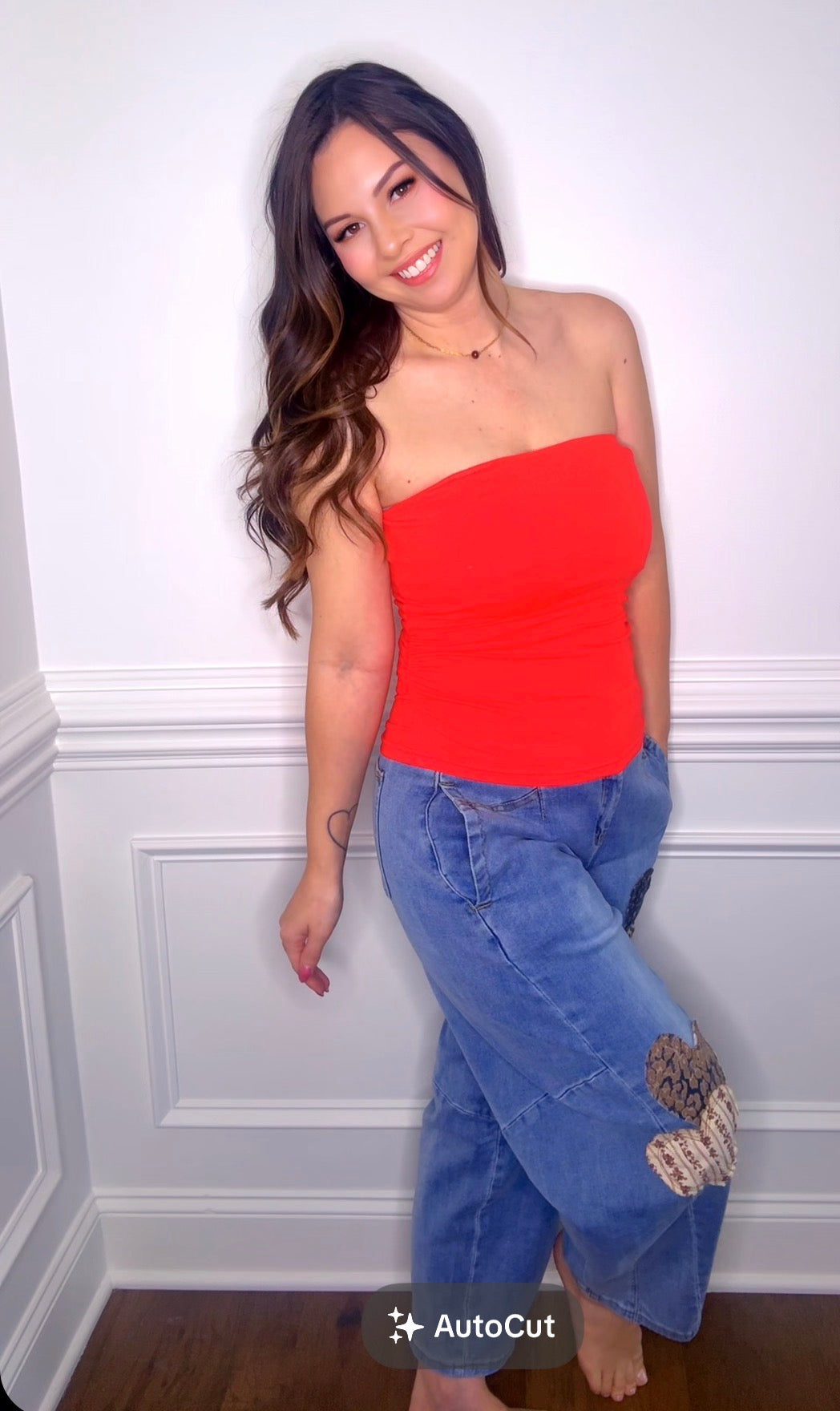 Easel Heart Jeans (Restock)