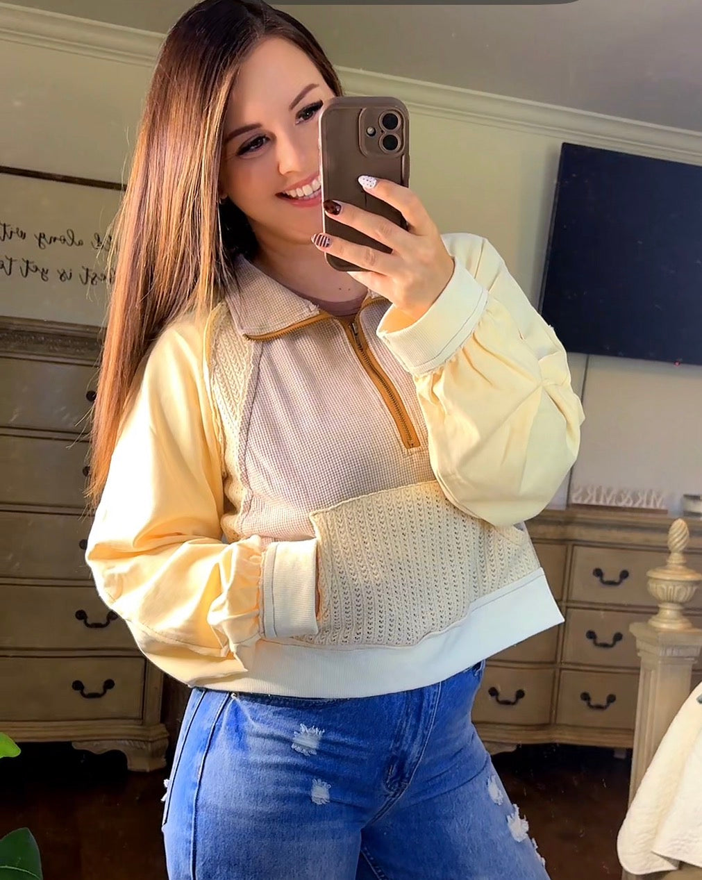 Golden Hour Quarter Zip- POL
