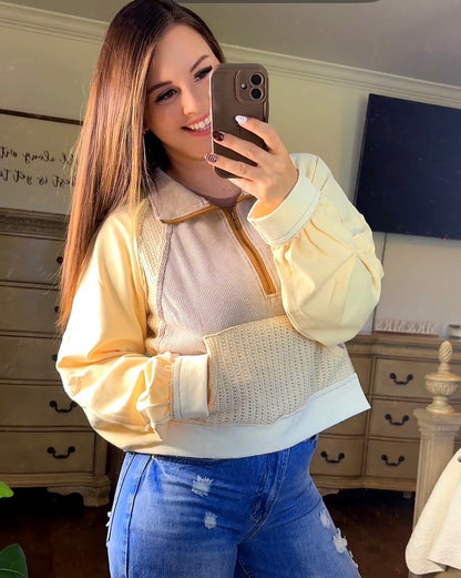 Golden Hour Quarter Zip- POL
