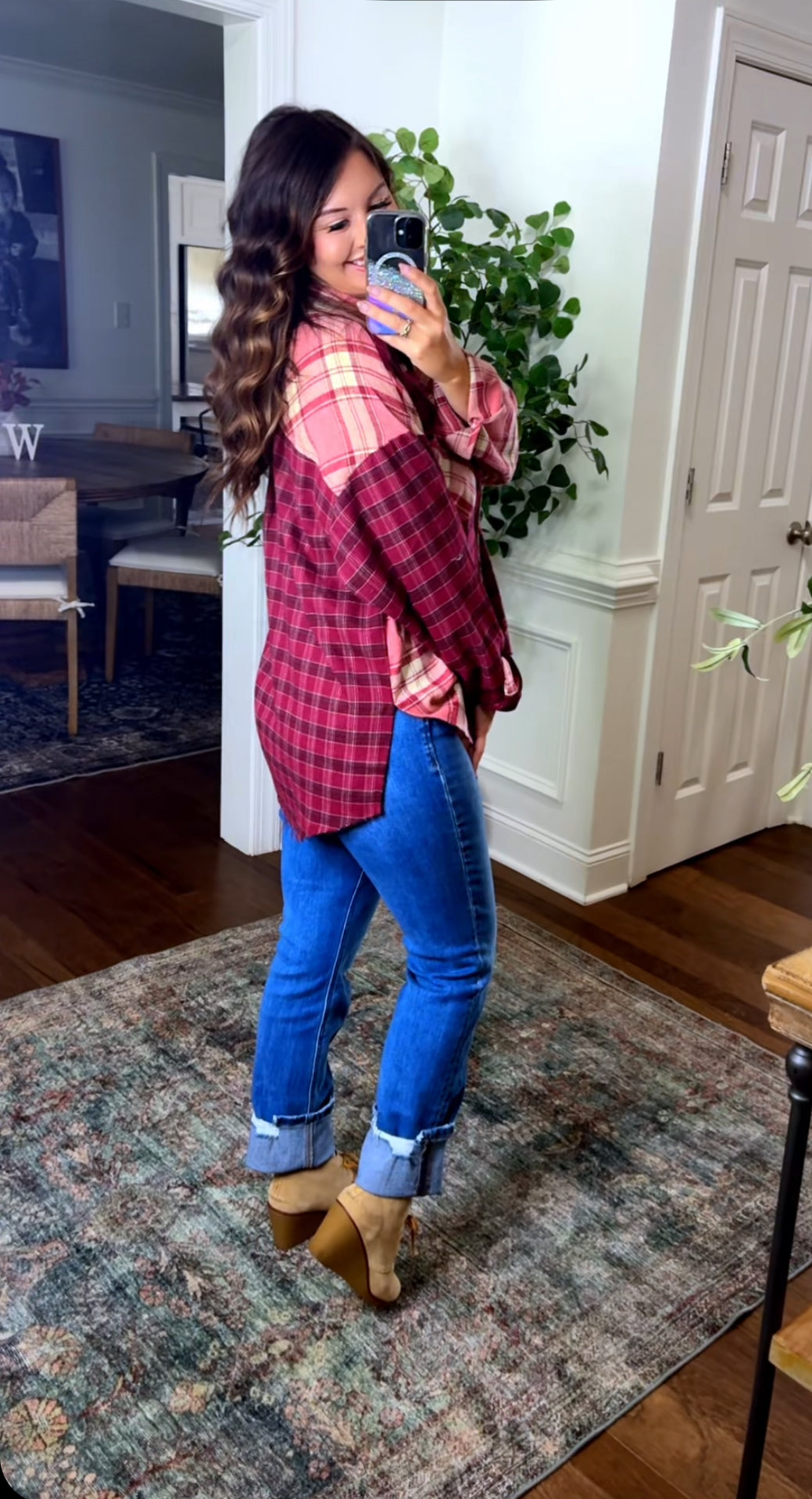 Darling Plaid Flannel (4 Colors)