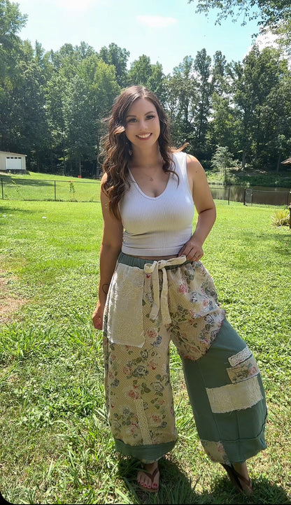 Boho Floral Joggers (POL)