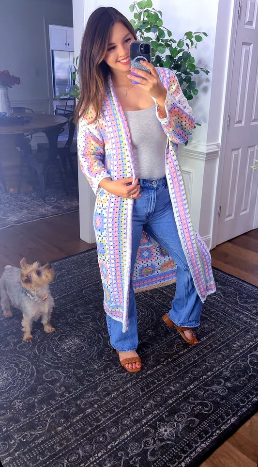 Crochet Me Boho Cardigan POL