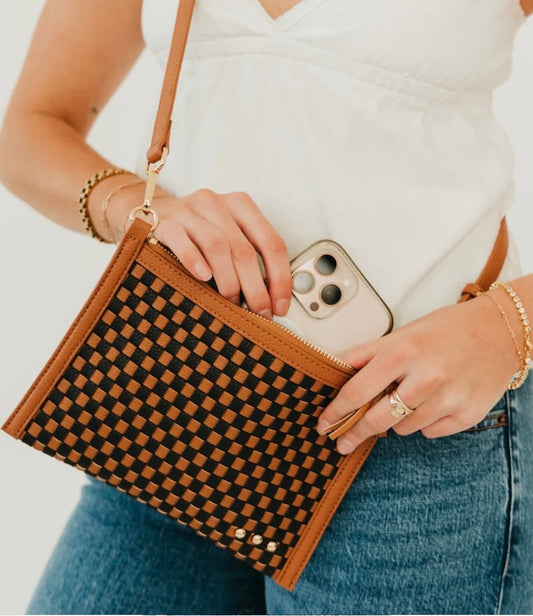 Woven Crossbody Bag 2 colors