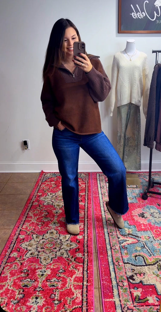 Fall Chocolates Quarter Zip