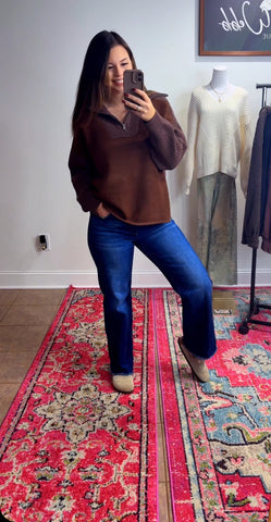 Fall Chocolates Quarter Zip