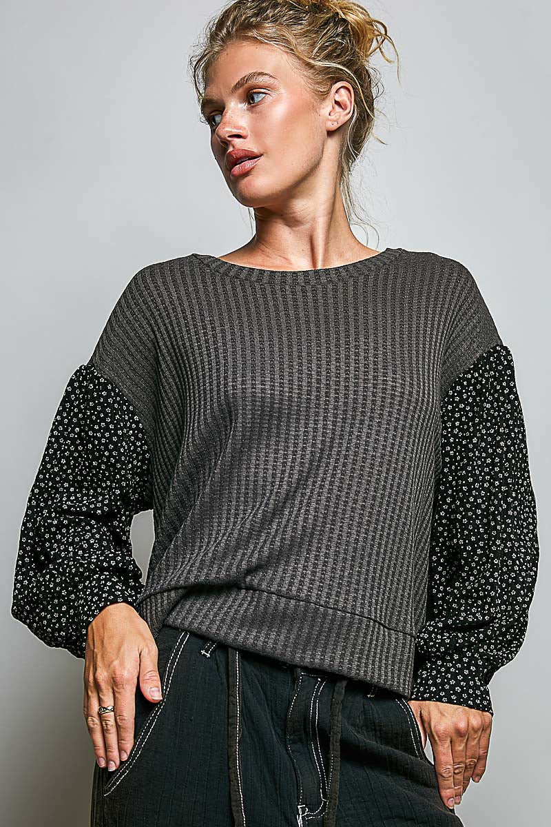 Garden Muse Top- POL (2 colors)