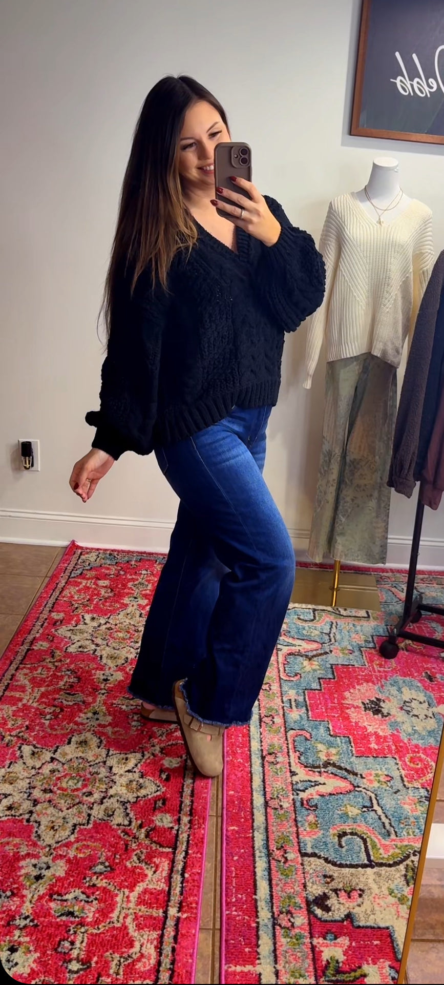 Pretty in POL Sweater (2 Colors)