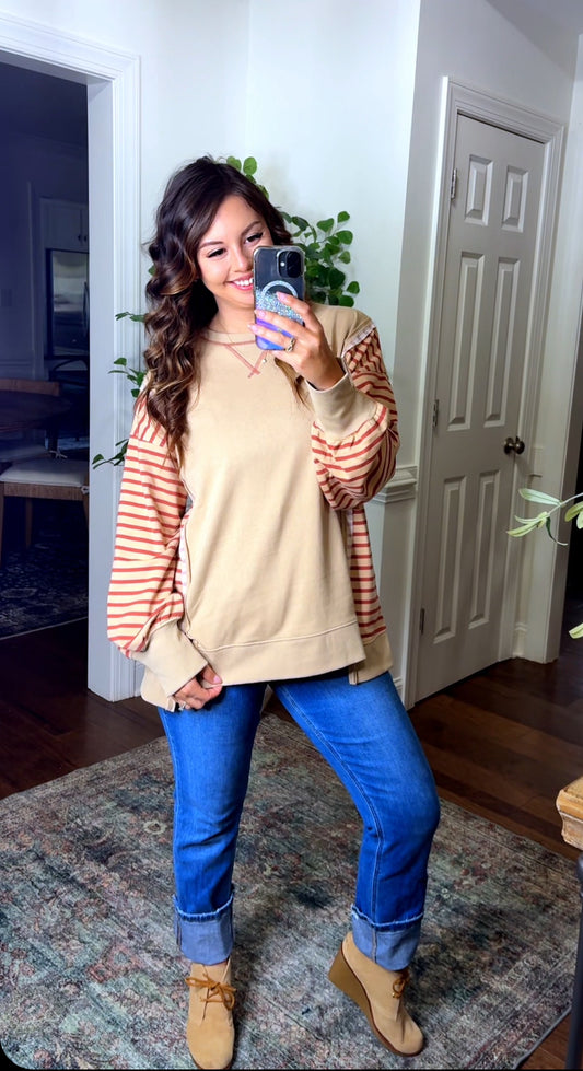 Fall To Be Style Pullover (2 Colors)
