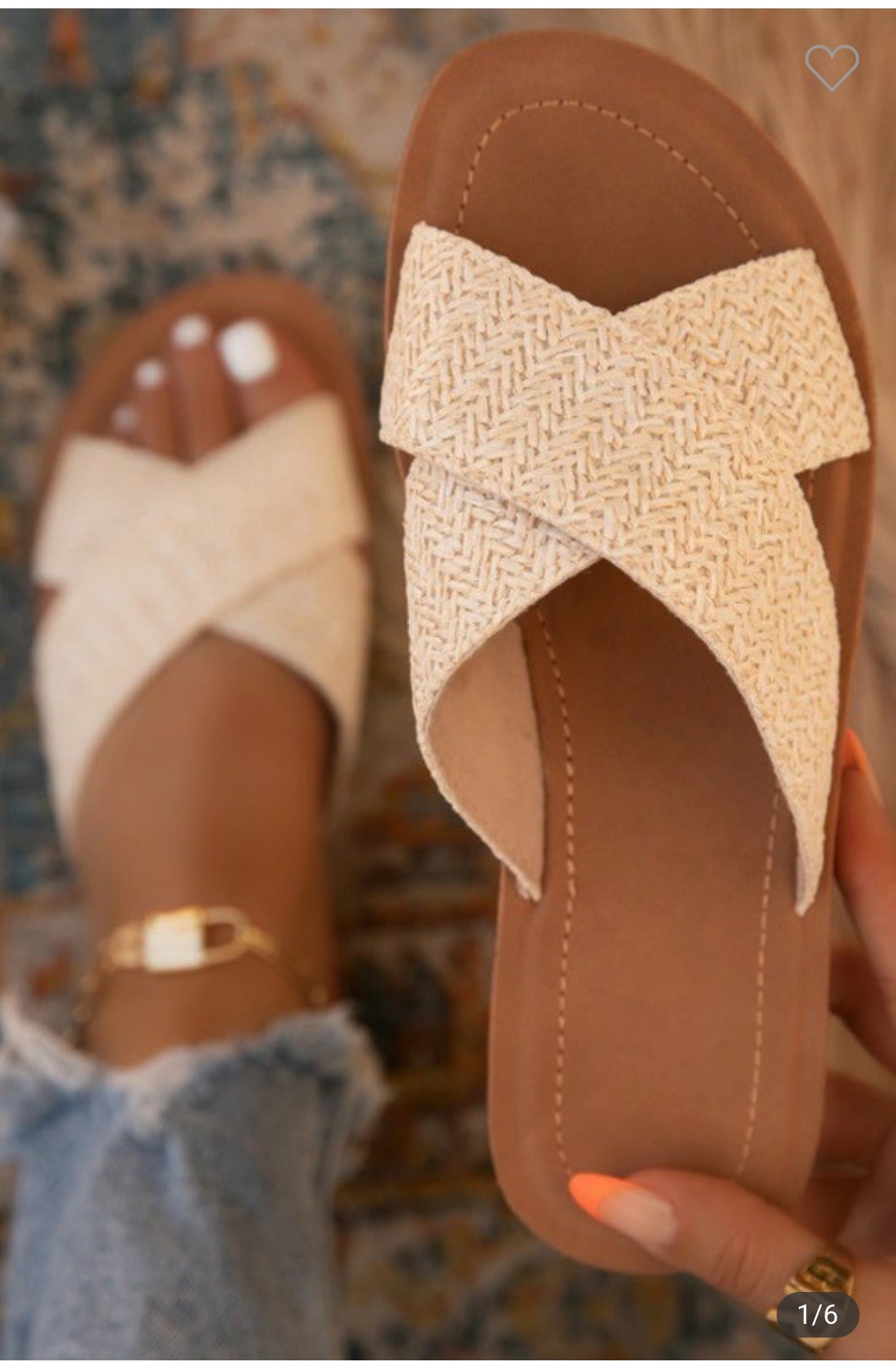 Linen Sandals