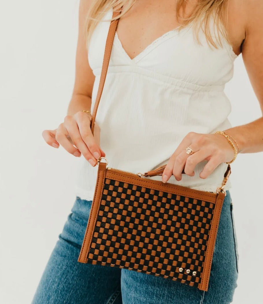 Woven Crossbody Bag 2 colors