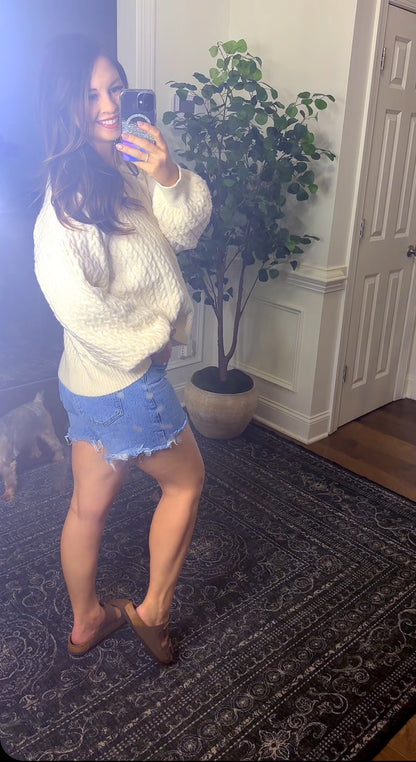 Soft To Touch Sweater POL (Cream)