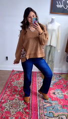 Touch of Floral Pullover