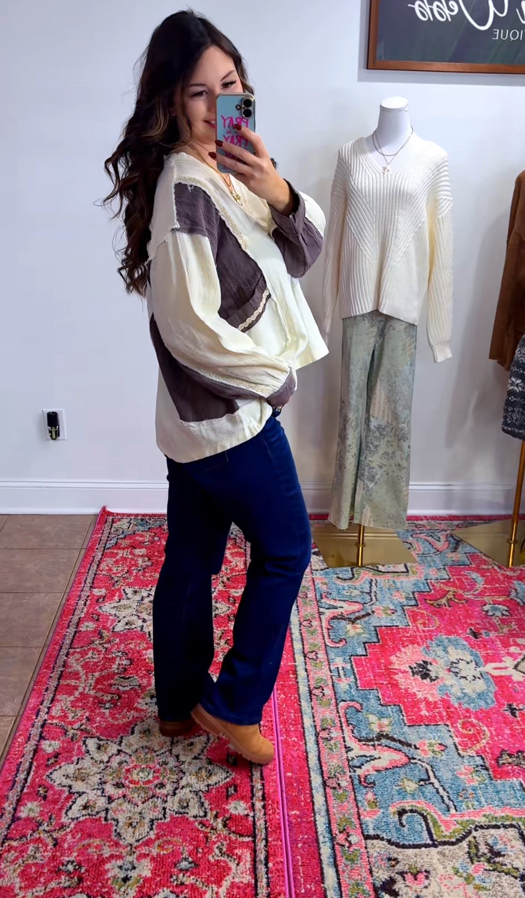 Touch Of Boho Top (2 Colors)