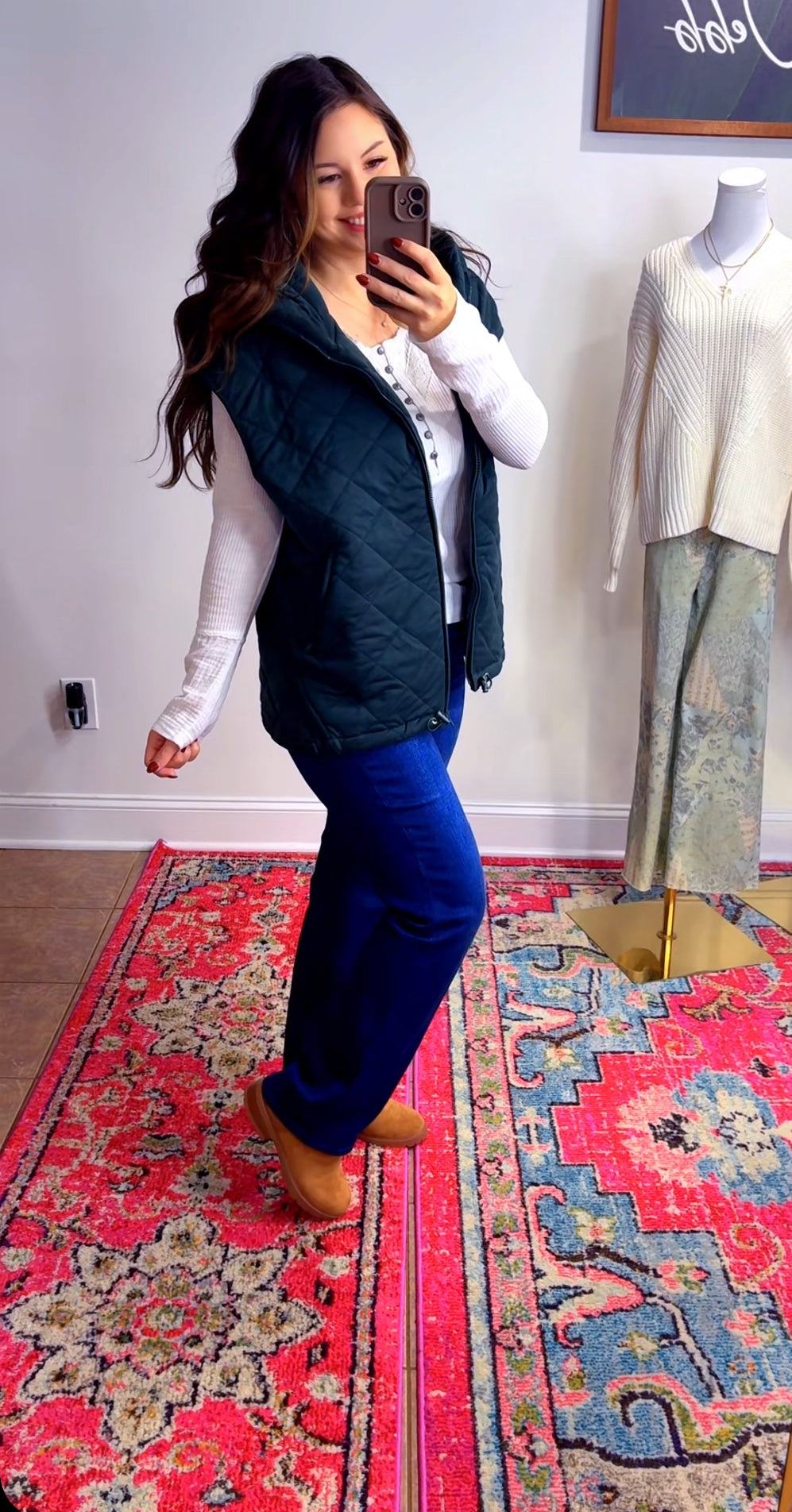 Quilted For Fall Vest (2 Colors)