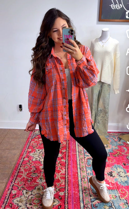 Boho Girl Flannel