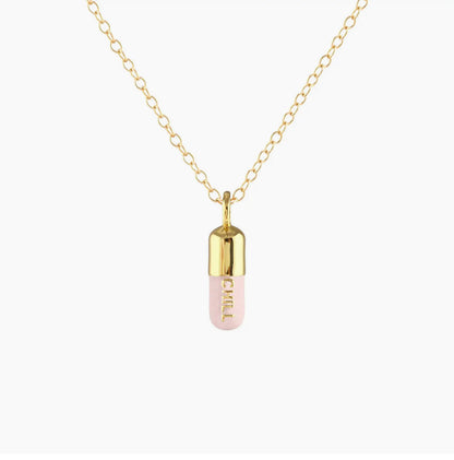 Chill Pill Necklace (3 Colors)