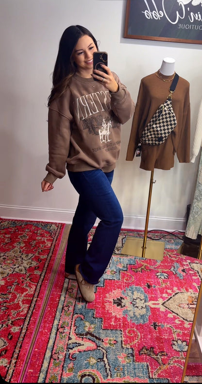 Western Graphic Pullover