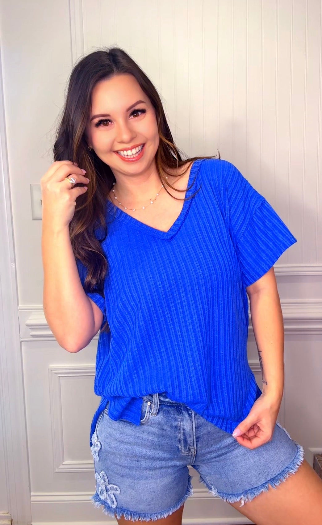 POL V-neck short sleeve (4 colors)