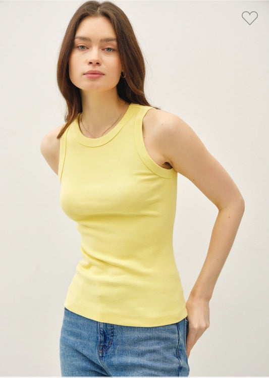 Soft Yellow Tank