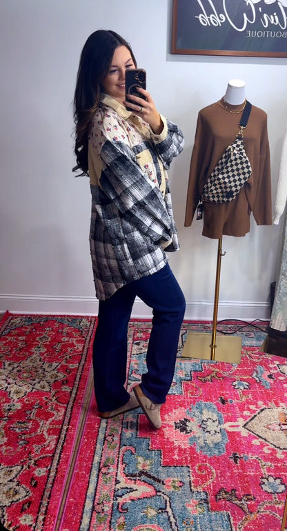 Blossom This Fall Button Up (2 Colors)