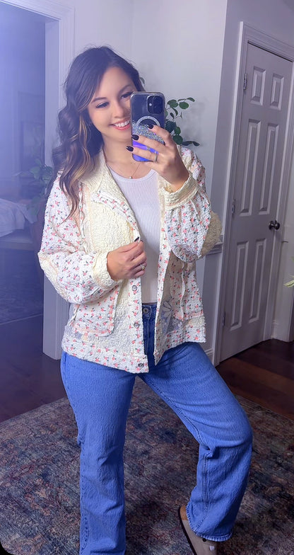 Floral For Fall Jacket (3 Colors)