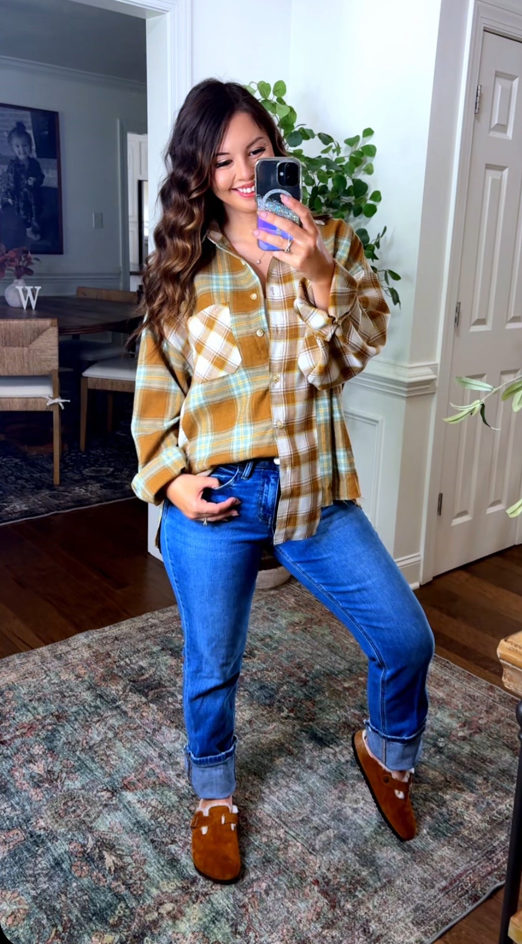 Darling Plaid Flannel (4 Colors)
