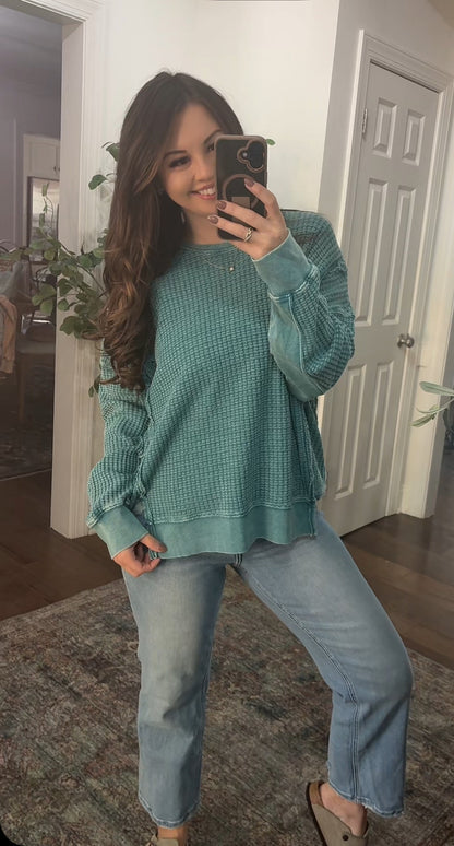 Autumn Ribbed Top (4 Colors)