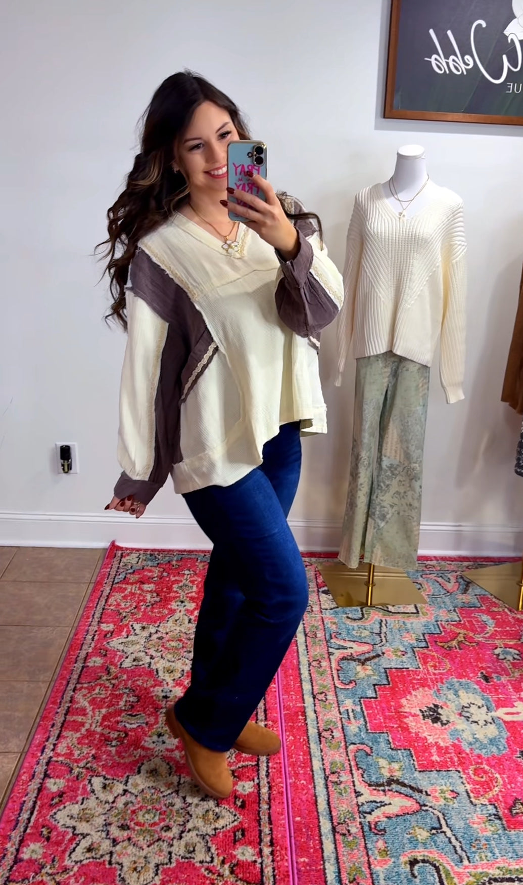Touch Of Boho Top (2 Colors)
