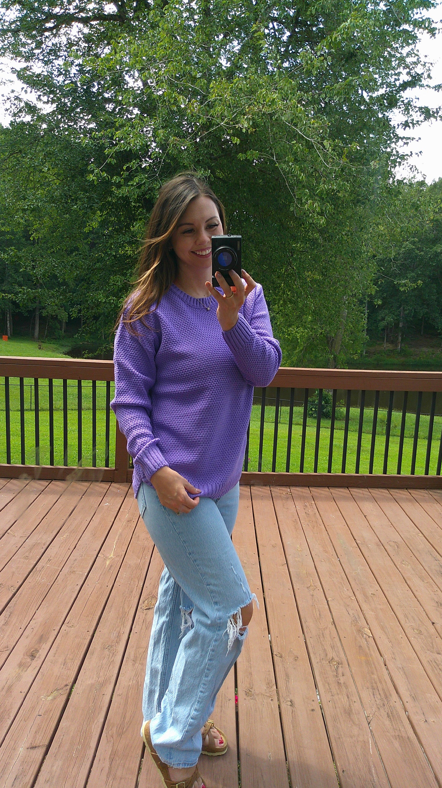 Fall Ready Top (Purple)