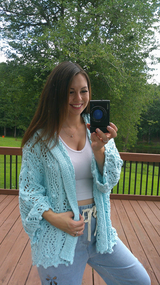 Pastel My Life Cardigan Blue (POL)