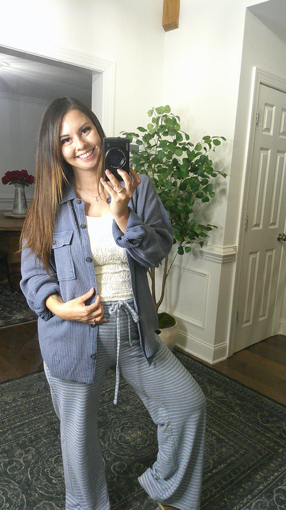 Feeling The Blues Lounge Pants