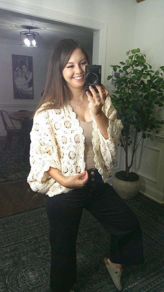 Neutral Lovers Dream Cardigan (POL)