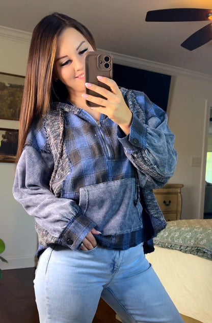 Thermal Print Patch Jacket (2 colors)