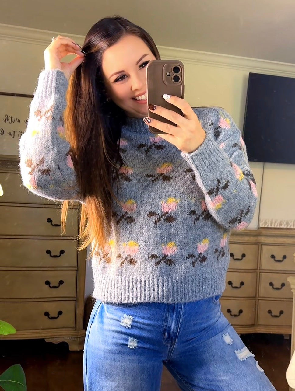 Bloom & Bramble Sweater- POL