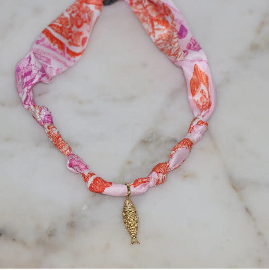 Fish Of My Eye Charm Necklace