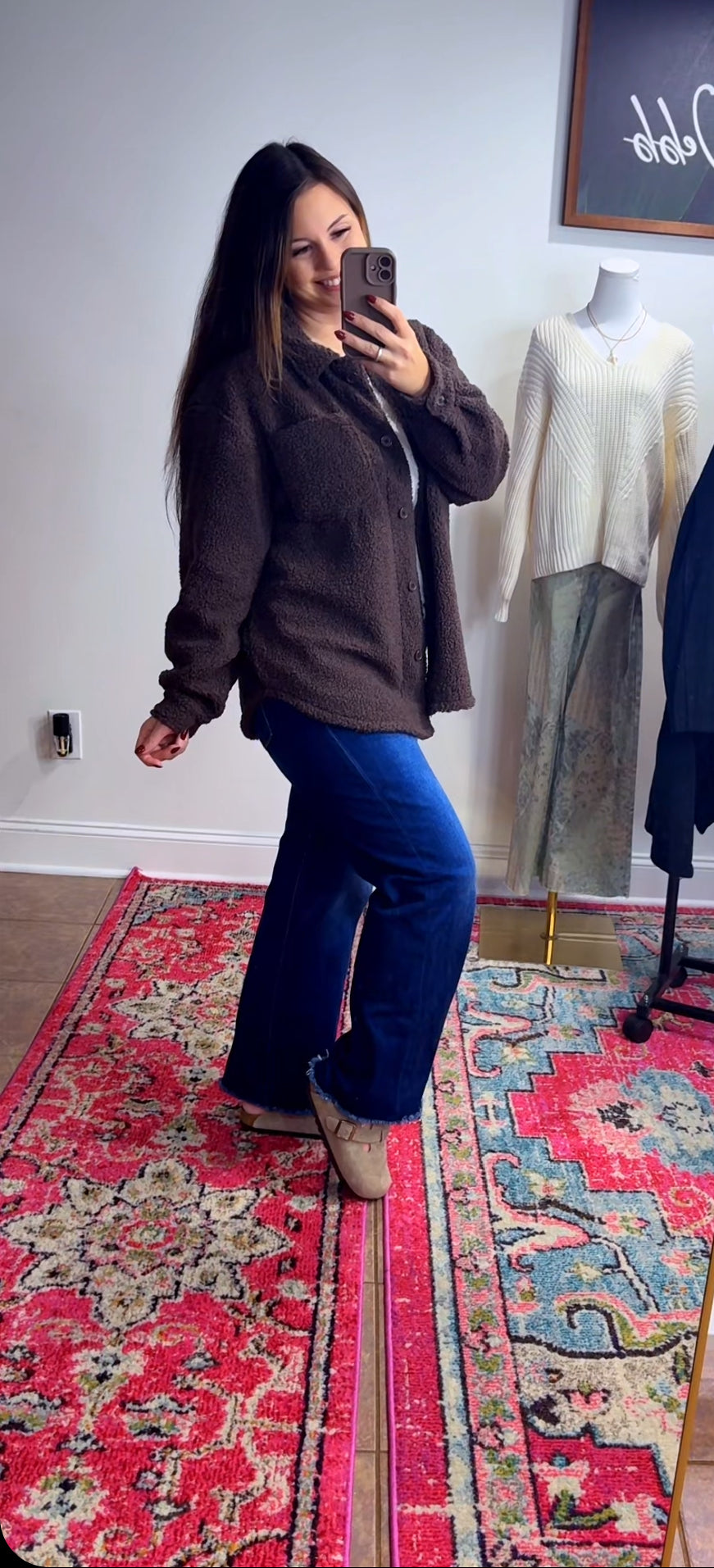 That Sherpa Button Up (2 Colors)