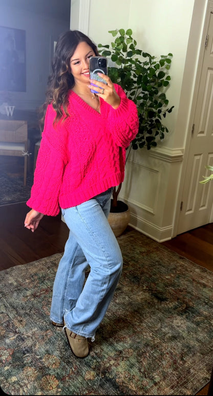 Pretty in POL Sweater