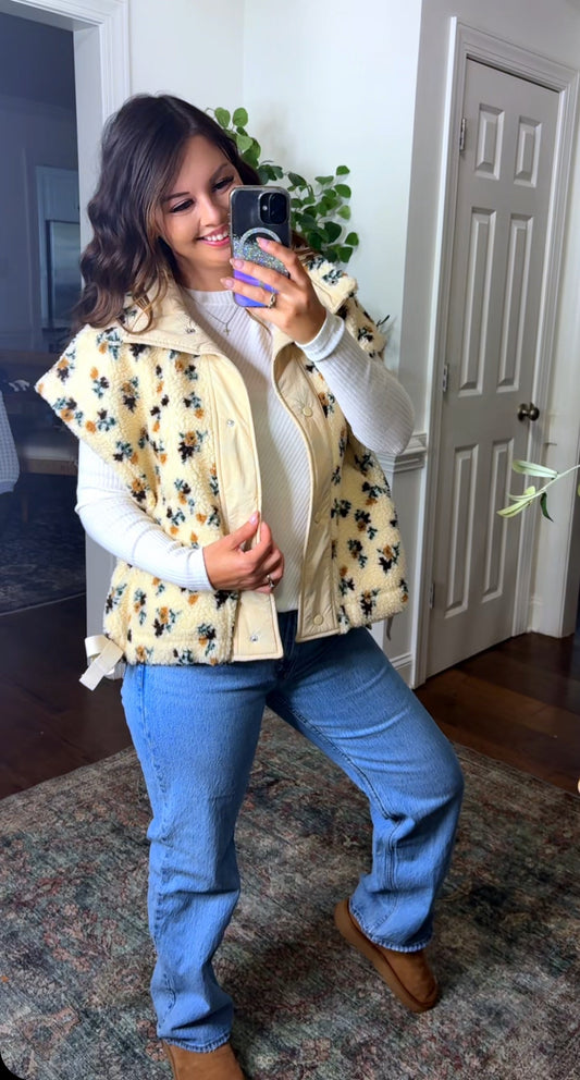 Floral My Love Vest