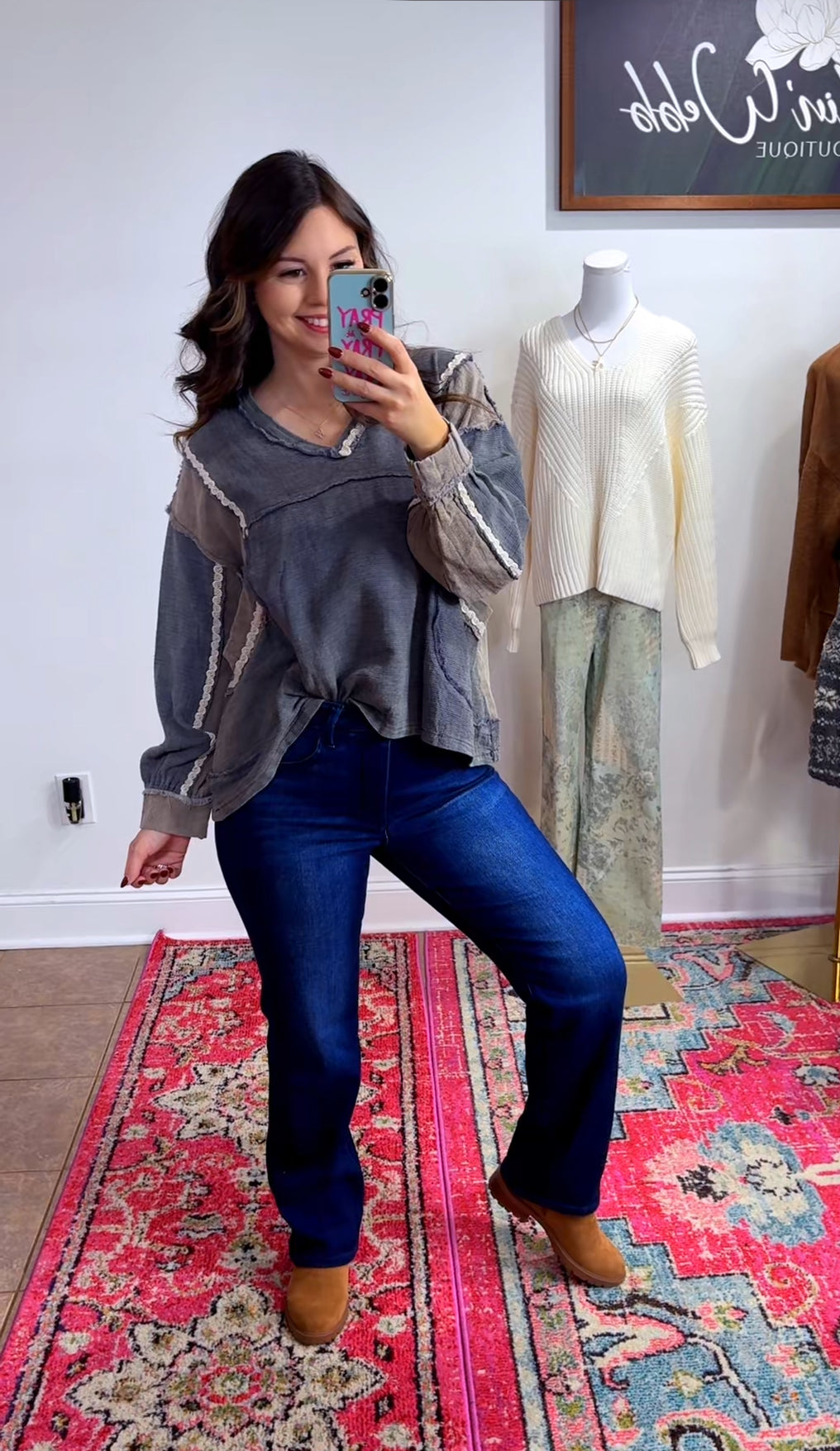 Touch Of Boho Top (2 Colors)