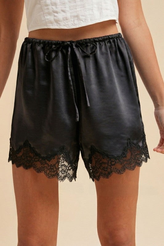 Luxe Lace Shorts- AnnieWear (2 colors)