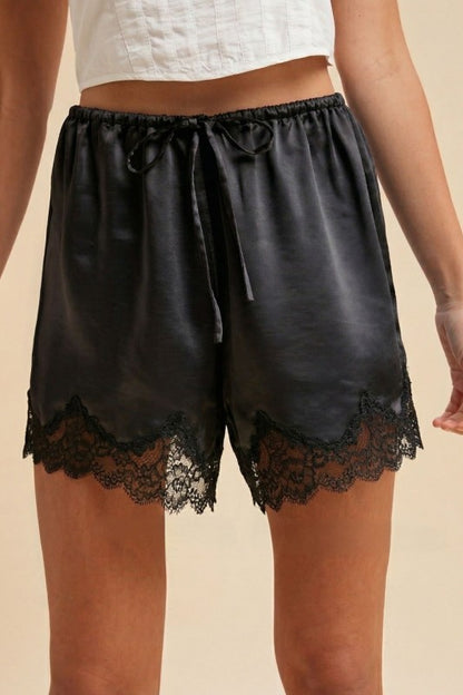 Luxe Lace Shorts- AnnieWear (2 colors)